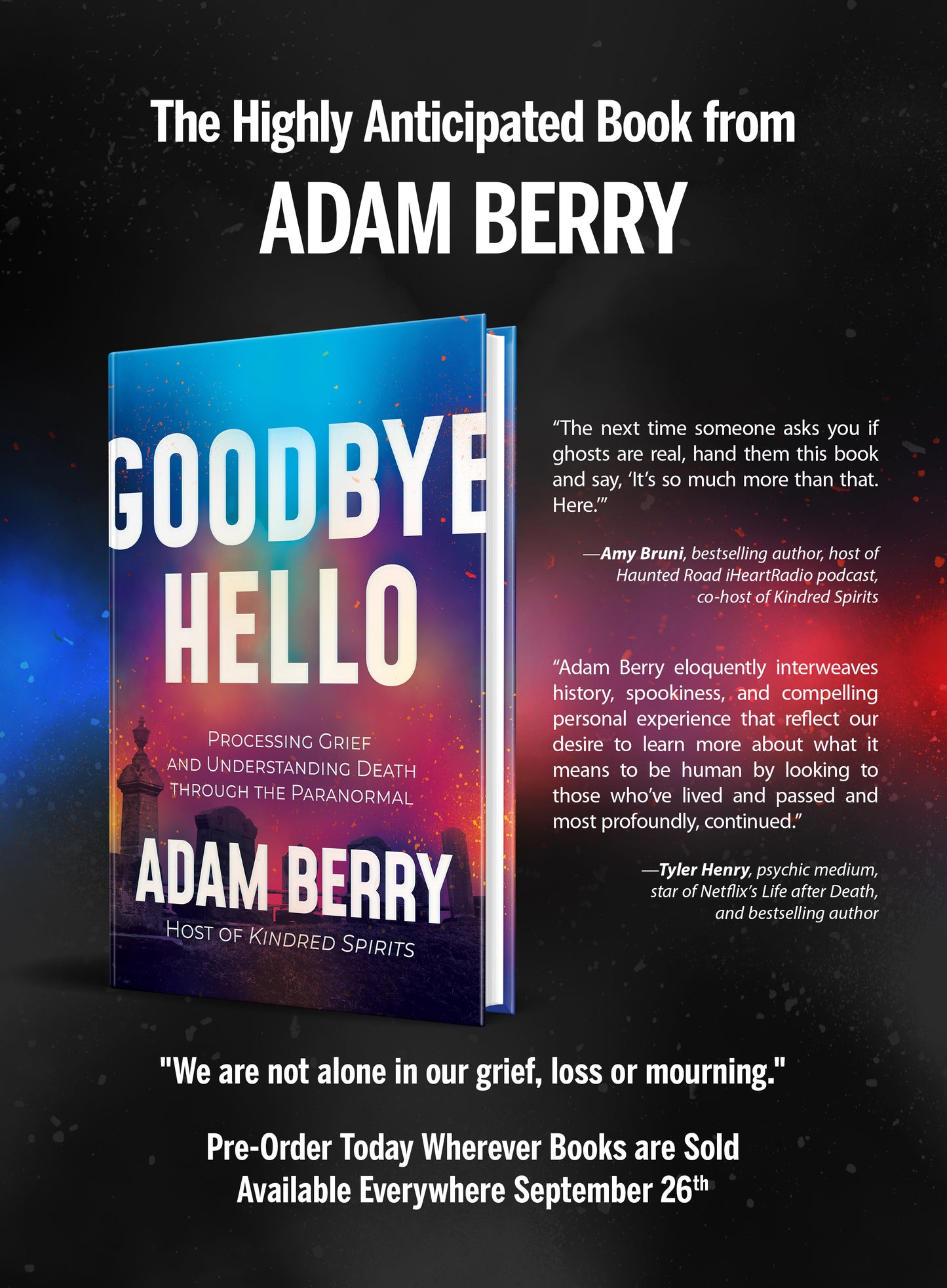 Autographed Copy of GOODBYE HELLO by Adam Berry