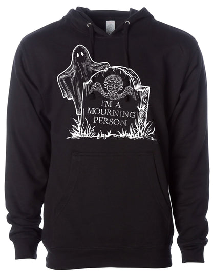 I'm A Mourning Person - Sweatshirt - Glow-in-the-dark Ink